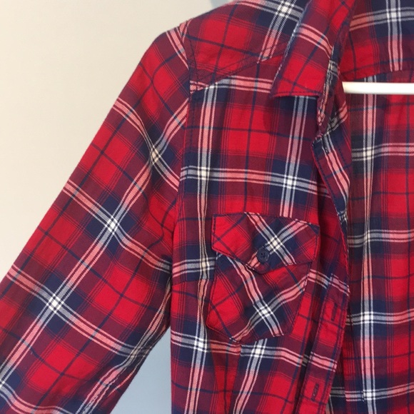 Plaid long-sleeve shirt - Picture 3 of 4